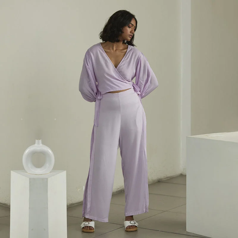 Savings You Can’t Ignore!Pants for Women | FSC Viscose | Lilac