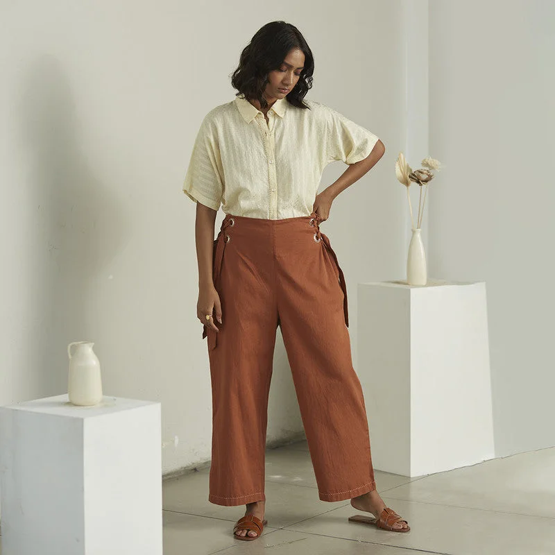 Seasonal Sale – Shop Now!Pants for Women | Organic Cotton | Sienna Brown