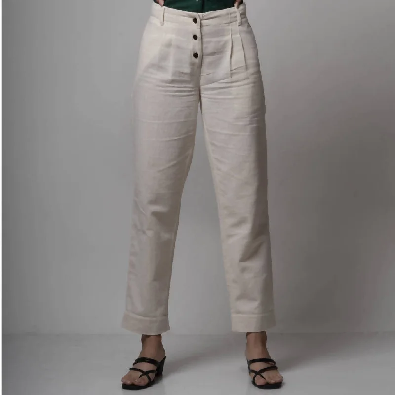 Great Deals, Just for You!Handmade Pure Cotton Pleated Pants | Kora