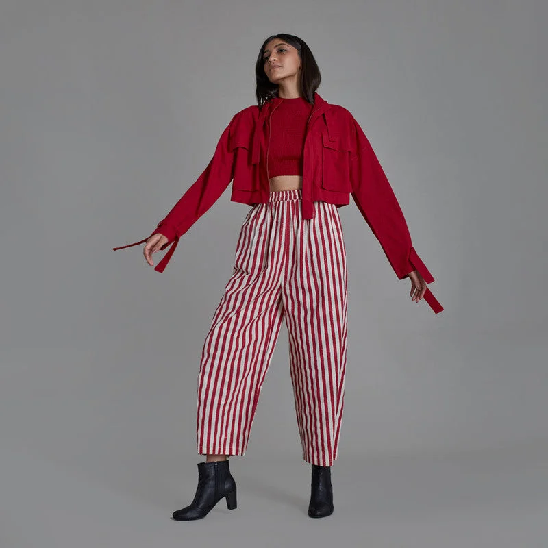 The Best Offers Are Here!Pure Cotton Co Ord Set | Top Pants & Jacket | Red & Oatmeal The Best Offers Are Here!Pure Cotton Co Ord Set | Top Pants & Jacket | Red & Oatmeal