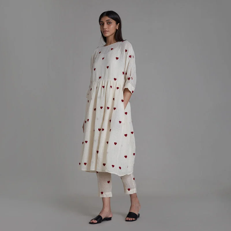 Amazing Prices You Can’t Resist!Pure Linen Co Ord Set | Dress & Pants | Heart | Oatmeal Amazing Prices You Can’t Resist!Pure Linen Co Ord Set | Dress & Pants | Heart | Oatmeal