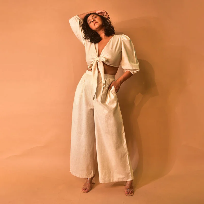 Get More, Spend Less – Shop Now!Pants For Women | Cotton Linen Pants | Off-White