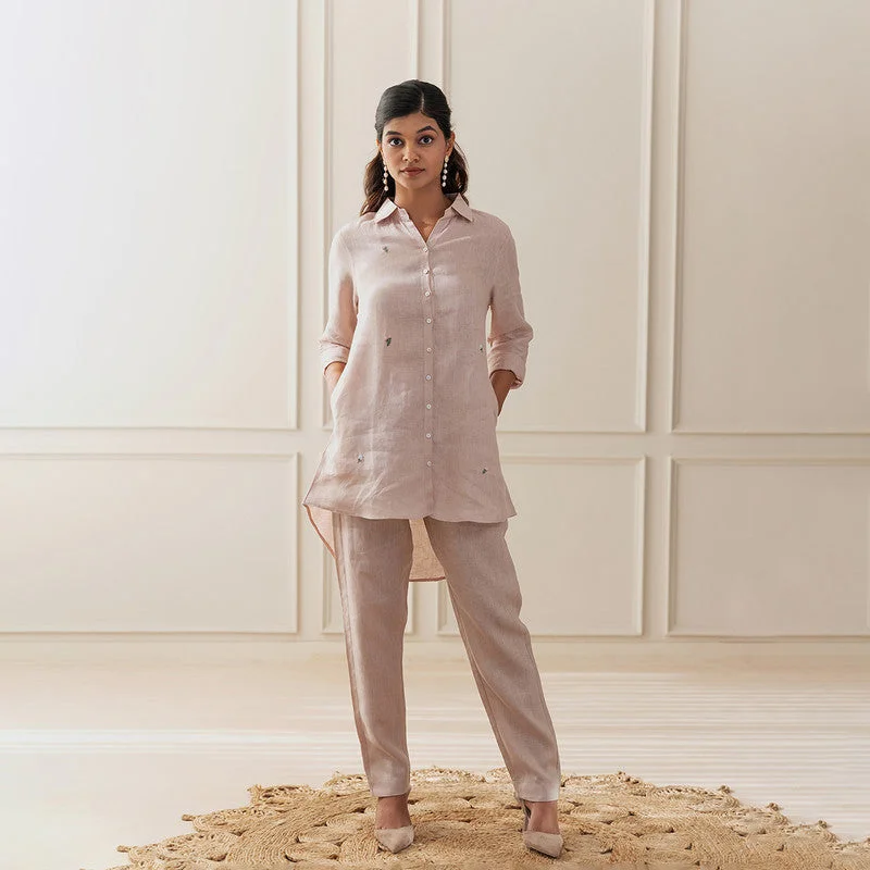 Upgrade for Less!Upgrade for Less!Women Pants | Linen Pants | Tapered | Beige