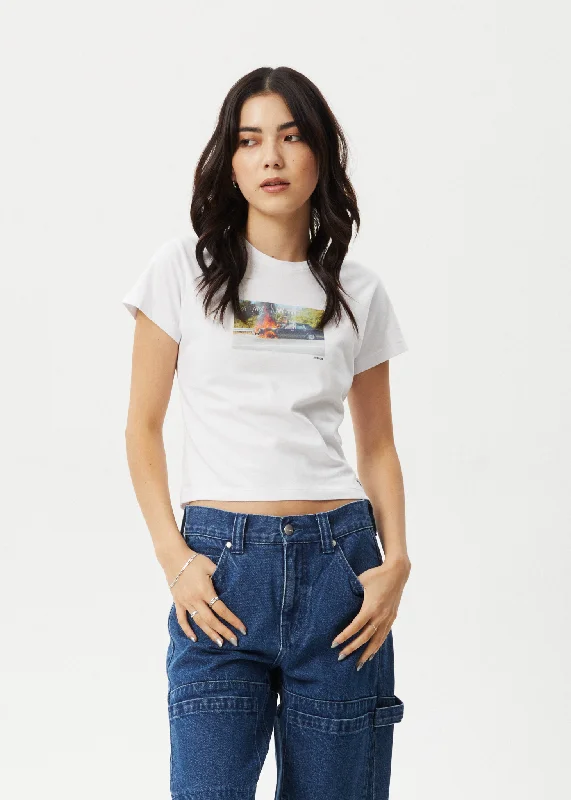 Exclusive Savings This Week!AFENDS Womens Omw - Baby Tee - White