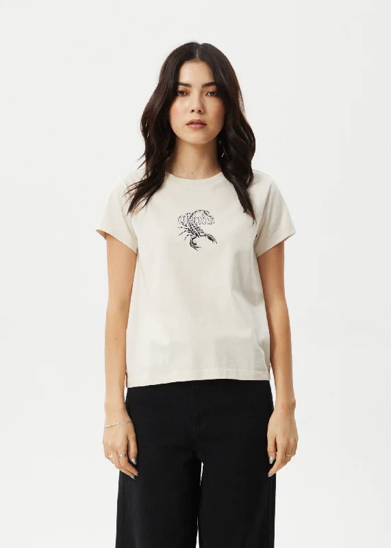 Your Dream Deal is Here!AFENDS Womens Scorpio - Regular Tee - Moonbeam