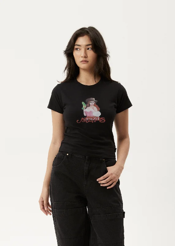 Snag the Best Prices Now!AFENDS Womens Worlds Above - Baby T-Shirt - Black