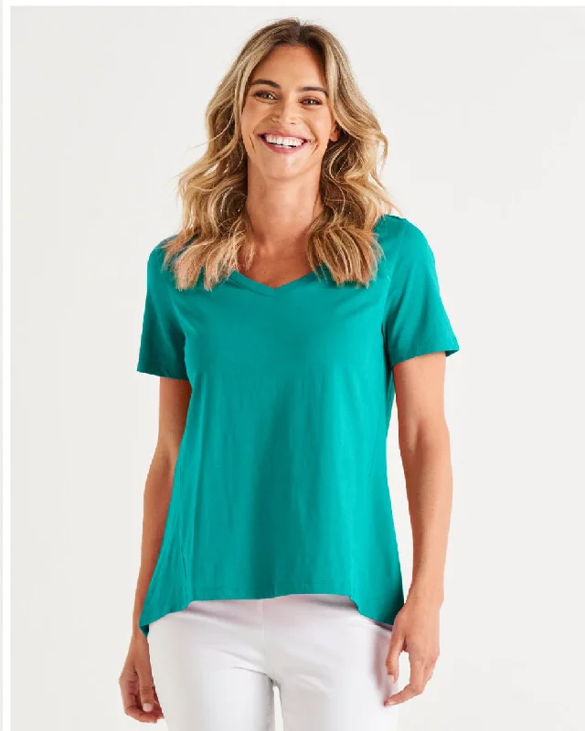 Snag the Best Prices Now!Snag the Best Prices Now!Betty Basics Luella Tee Teal