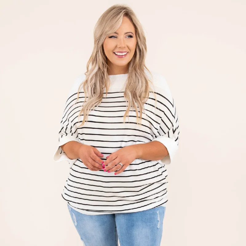 Limited Deals, Unlimited Savings!Love You, Mean It Top, Ivory