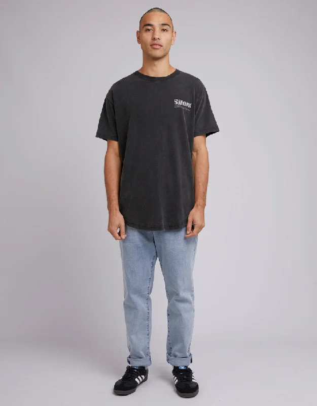 More Discounts, More Joy!Silent Theory Mens Chase Tee Washed Black