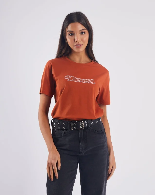 Unlock Huge Savings Now!Sharon T-Shirt Cinnamon Orange
