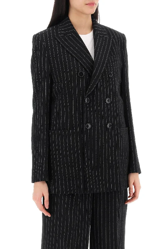 Buy More, Pay Less!Ami Alexandre Matiussi Double-Breasted Pinstripe