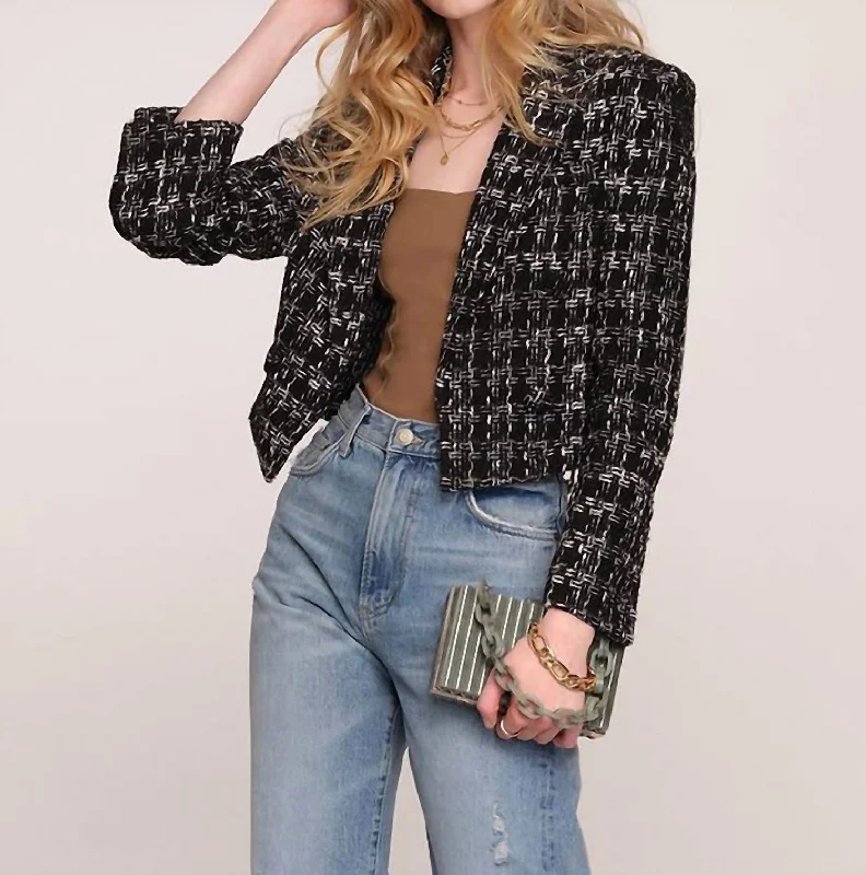 Don’t Wait – Shop Today!Anira Blazer In Onyx