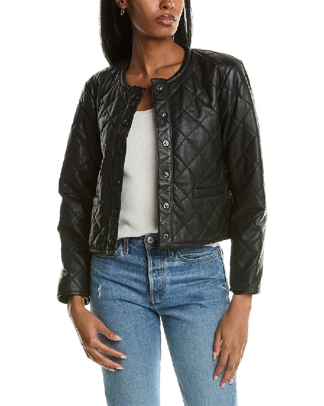 Steals and Deals Await!ba&sh Leather Coat