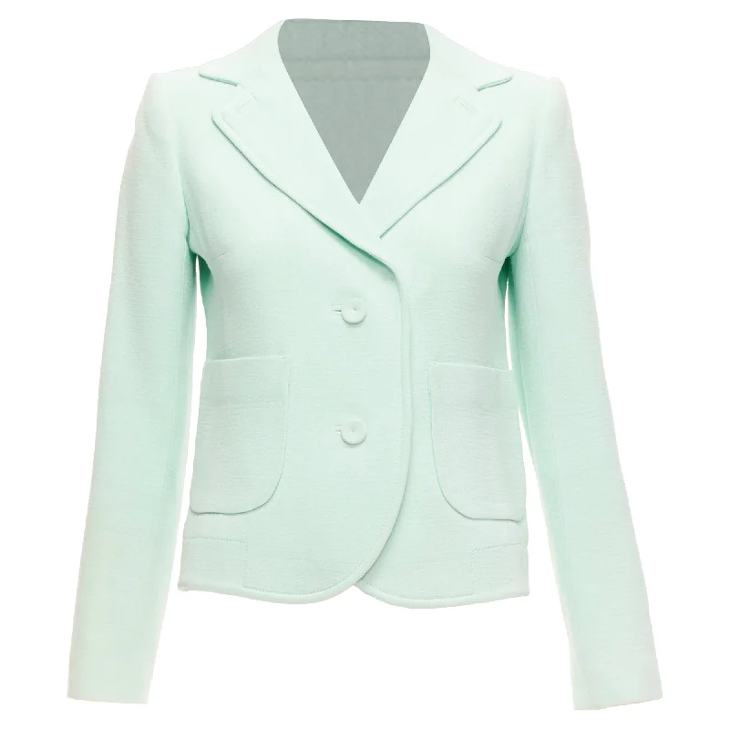 Shop Early, Save Big!Carven Viscose Virgin Wool Shoulder Darts Blazer