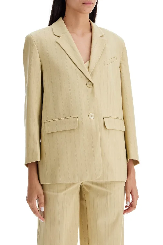 Find Your Perfect Deal Today!Ganni Striped Boxy Blazer