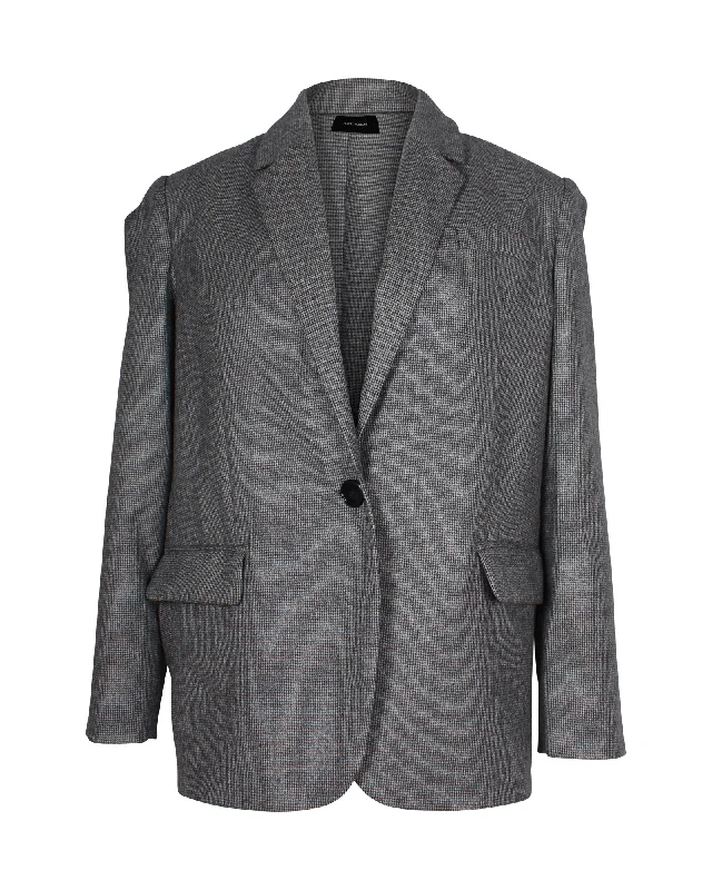 Best Offers of the Month!Isabel Marant Oversized Blazer Jacket in Grey Virgin Wool Best Offers of the Month!Isabel Marant Oversized Blazer Jacket in Grey Virgin Wool