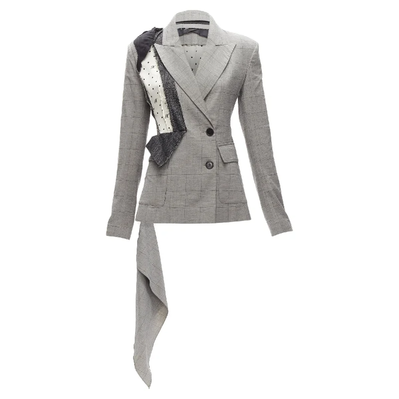 Special Offer – Act Fast!Monse wool cotton deconstructed draped asymmetric blazer jacket Special Offer – Act Fast!Monse wool cotton deconstructed draped asymmetric blazer jacket