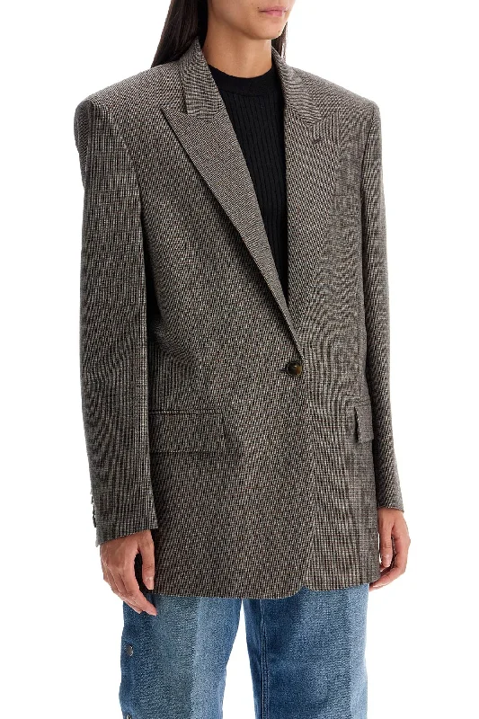 Best Price of the Season!Stella Mccartney Houndstooth Single-Breasted Bl