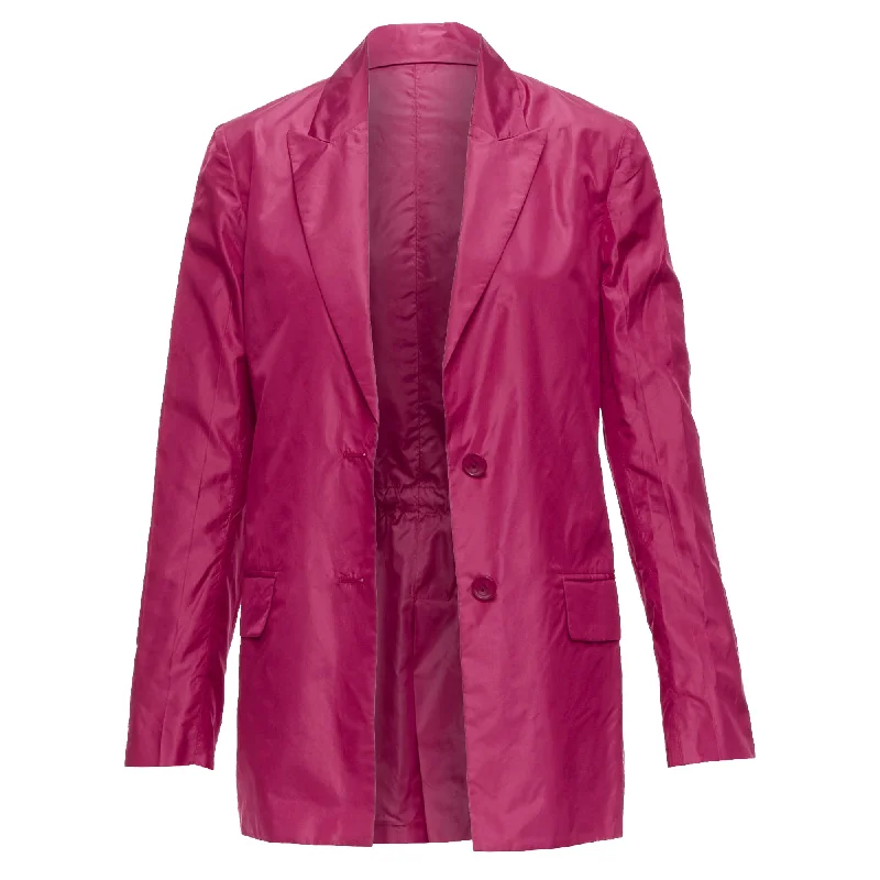 Your Favorite Sale is Back!Valentino Piccioli Silk Cinched Waist Casual Blazer