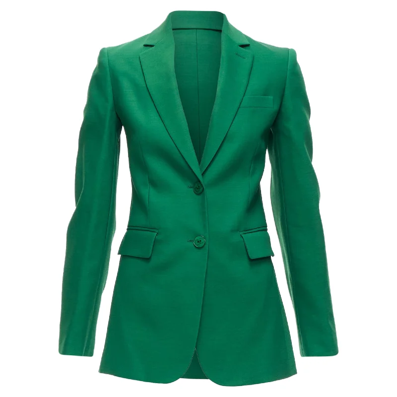 Price Drops You’ll Love!Valentino Wool Silk Fitted Kong Sleeve V Neck Blazer Jacket Price Drops You’ll Love!Valentino Wool Silk Fitted Kong Sleeve V Neck Blazer Jacket