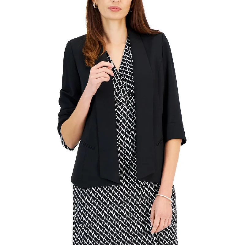 Incredible Savings Inside!Incredible Savings Inside!Womens Shawl Collar Office Open-Front Blazer